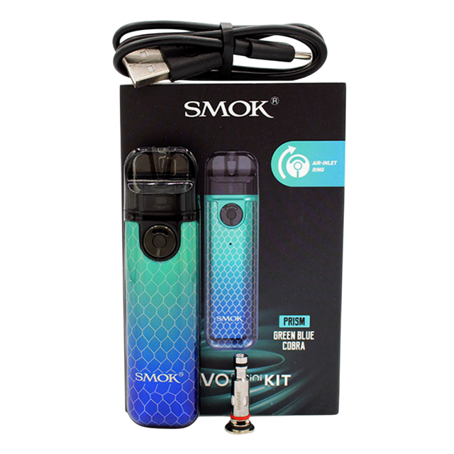 багаторазовий POD Smok Novo 4 Mini 900 White Cobra